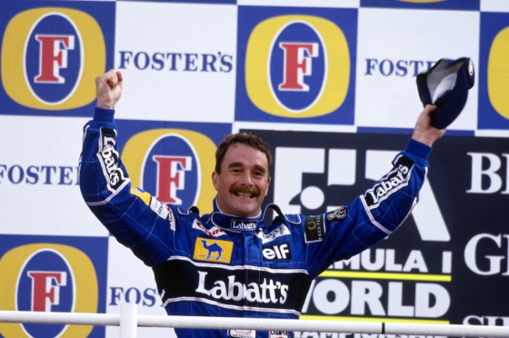 Nigel Mansell logró el primer título para la asociación Williams Renault, en 1992. (Imagen:  LAT Photographic/Williams F1)