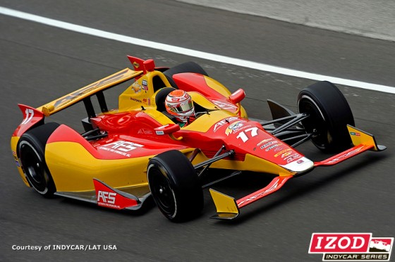 2012 IndyCar Indy 500 Practice Saavedra