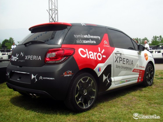 Claro Xperia Citroen DS3 R3 Rally Mobil 13