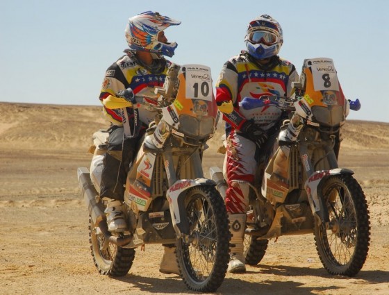Los pilotos del Team Venezuela están listos para enfrentar el Dakar 2013. (Imagen:  Octavio Estrada)