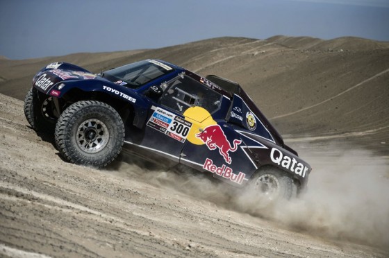 Nasser "is so happy to be winning" in the Dakar. (Imagen: Red Bull Media Pool / Marcelo Maragni)