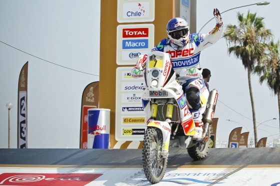 Francisco "Chaleco" López ganó la primera etapa del Dakar 2013. (Imagen: Marcelo Maragni/Red Bull Content Pool)