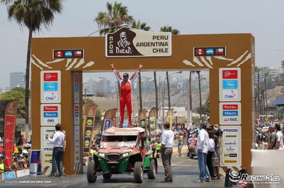 Ignacio Corcuera Livingstone Equipo Euskadi 4x4 Dakar Team