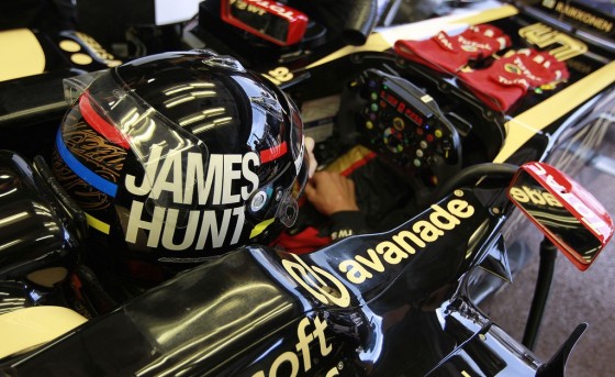 Kimi Raikkonen Lotus James Hunt