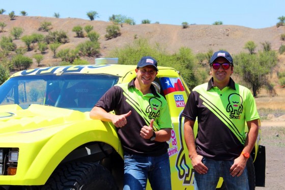 Víctor Mastromatteo y Américo Aliaga correrán con una Chevrolet Trophy Truck en el Dakar 2013.