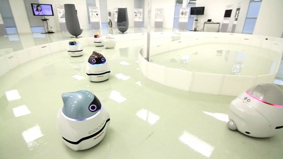 Con los robots EPORO se prueba la movilidad autónoma