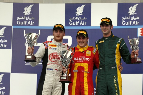 GP2 Series podio Bahrein C1