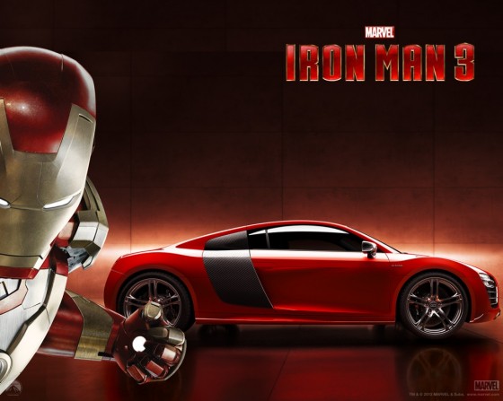 Iron Man 3 Audi R8 e-tron