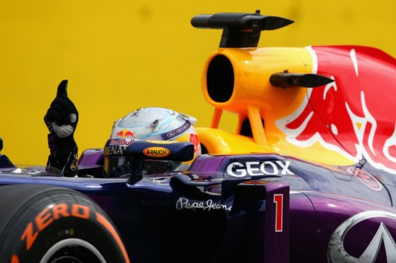 Sebastian Vettel F1 Monza Infiniti Red Bull