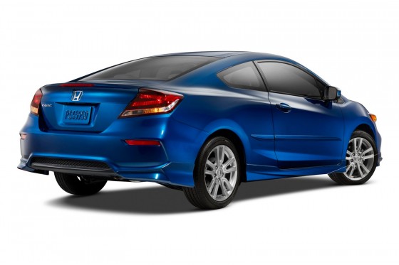 2014 Civic EX-L Coupe with Genuine Honda Accessories.