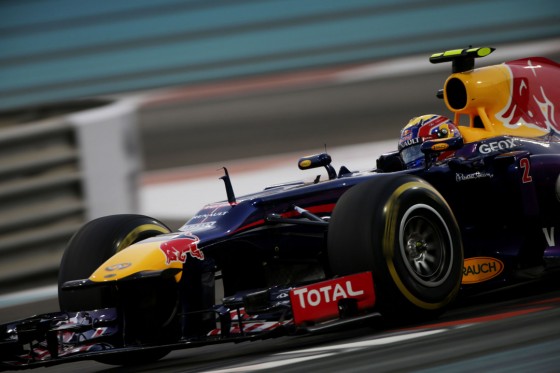 Mark Webber Formula 1 Pirelli
