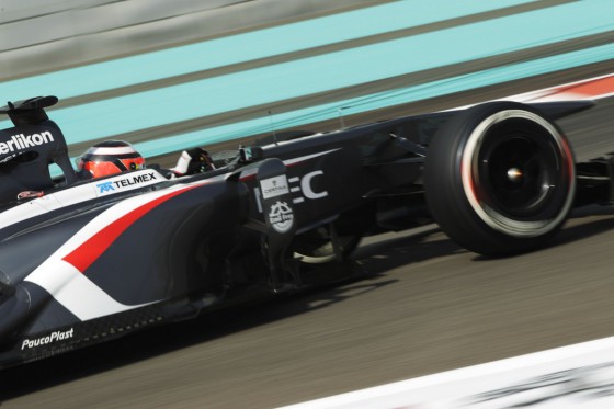 Nico Hulkenberg F1 Abu Dhabi Pirelli