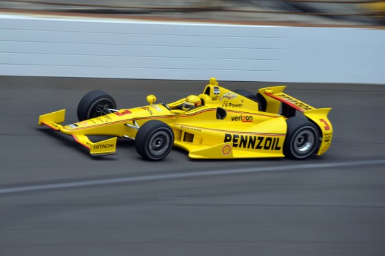 Helio Castroneves Throwback Indy 500 IndyCar