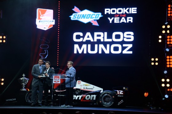 Carlos Muñoz Rookie of the Year IndyCar