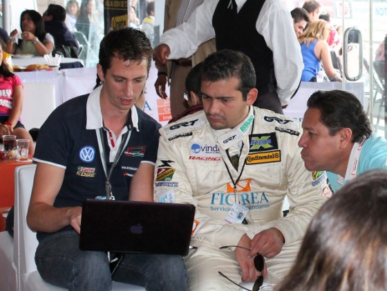 Diego Dareys y chezito Fernando Mendez coach driver TC2000 telem