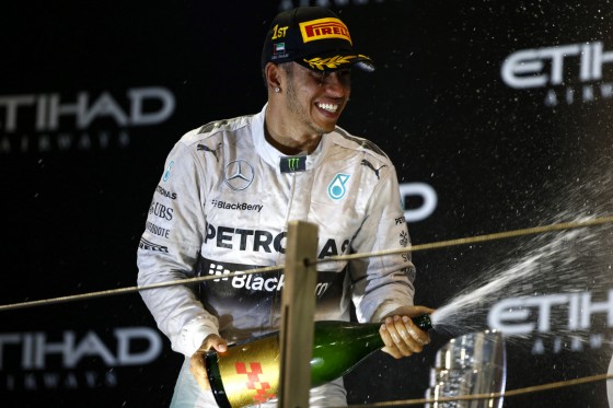 Lewis Hamilton Champion 2014