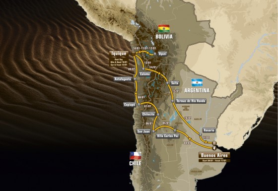 Mapa Dakar 2015-001