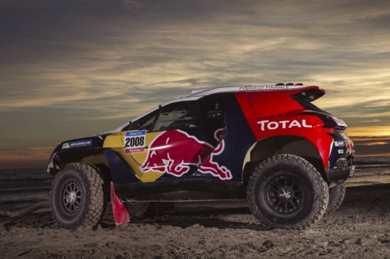 Peugeot 2008 DKR Dakar 2015 Red Bull 2