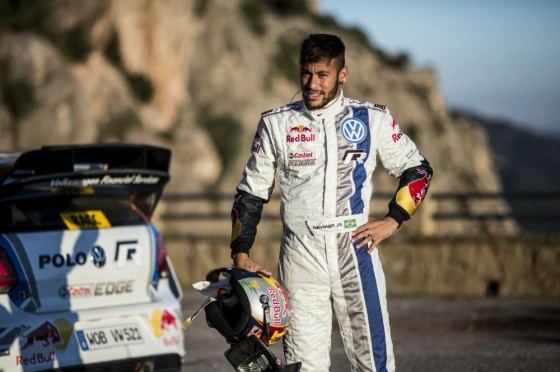 Neymar Volkswagen Rally Red Bull