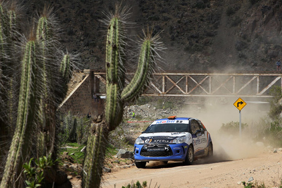 Tomás Etcheverry fue el vencedor en la categoría R3 junto al equipo Entel SOny Xperia. (Fotografía: Max Montecinos / Rally Mobil)