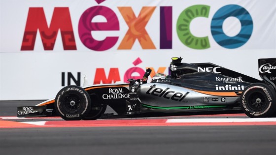 Sergio Pérez fue el dueño absoluto de todas las ovaciones del público mexicano. (Fotografía: Formula1.com)