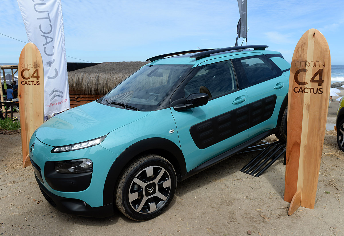 En el marco del Vissla Classic Alternative Surf Contest by Citroën se presentó el nuevo Citroën C4 Cactus con motorización PureTech 1.2 de 110 caballos de fuerza.
