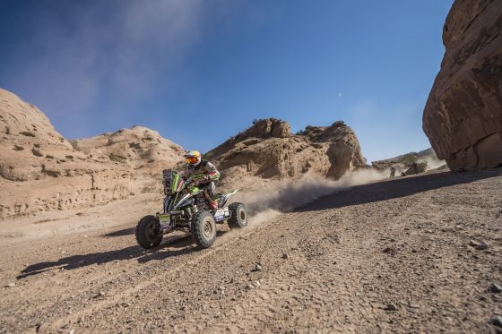 Ignacio Casale (CHL) of Casale Motorsport races during stage 10 of Rally Dakar 2017 from Chilecito to San Juan, Argentina on January 12, 2017